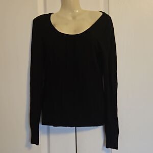 H&M Women's Long Sleeves Sweater Black XS